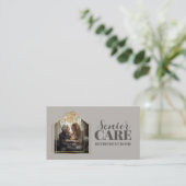 高齢者気にセンター気にシニアリタイメントホーム 名刺 (スタンド正面)