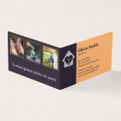 高齢者気にプロフェッショナル紫の名刺 (外部)