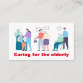 高齢者気に向け 名刺 (正面)