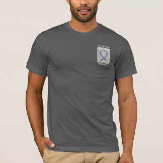 高齢者虐待シルバー認識度リボンエンジェルティー Tシャツ