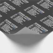 高齢者退職した高齢者メールや文字を打つ法 ラッピングペーパー (角)