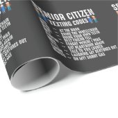 高齢者退職した高齢者メールや文字を打つ法 ラッピングペーパー (ロールコーナー)