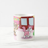 高Meows_Tigerとミネットマグ コーヒーマグカップ (中央)