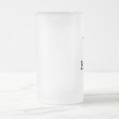 高N霜の降りたなマグ16のoz. フロストグラスビールジョッキ (中央)