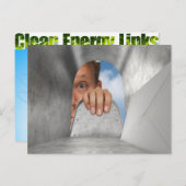 高SCE請求書に手を振る ポストカード (正面/裏面)