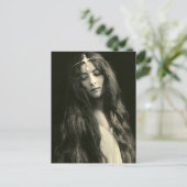 髪がとても長い ポストカード (スタンド正面)