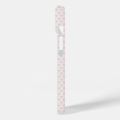 髪とメガネのスティックフィギュアの女の子 Case-Mate iPhoneケース (裏面 / 左)