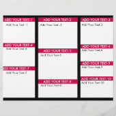 髪とラッシュボーティシャン チラシ (裏面)