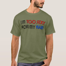 髪にはセクシーすぎ Men's ベーシック ダークTシャツ