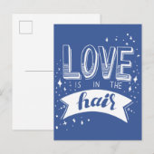 髪に恋が生まれるとき ポストカード (正面/裏面)