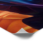 髪に翼を持つアフリカの王女 ポスター (角)