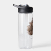 髪のないチンパンジーのジャンボ ウォーターボトル (右面)