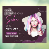 髪のカラーカスタマイズハイライトビューティーサロン ウィンドウサイン (シート3)