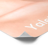 髪のサロンポスターの若手模型 ポスター (角)