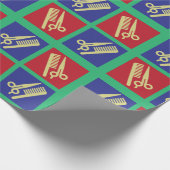 髪のサロン事業 ラッピングペーパー (角)