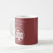 髪の夢が現実になるあなたのヘアサロン コーヒーマグカップ (正面左)