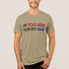 髪の毛にはセクシーすぎ Men'sトリブレンドTシャツ トライブレンドTシャツ