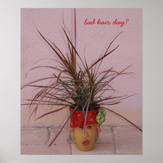 髪の毛の悪い日? ポスター (正面)