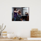 髪の毛の悪い日 ポスター (キッチン)