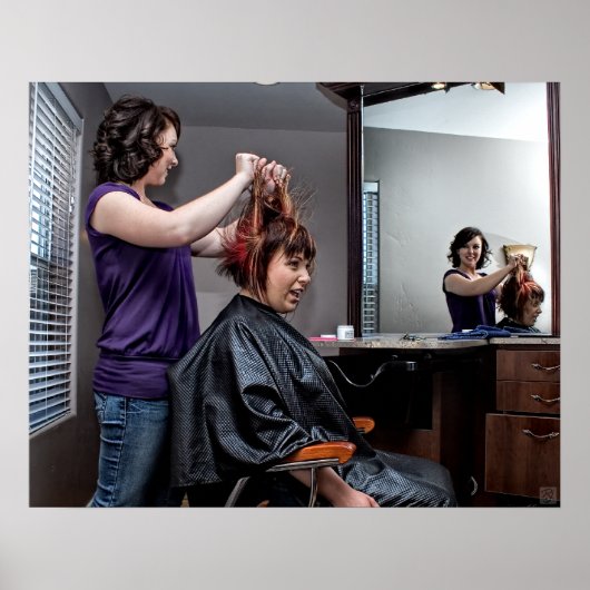 髪の毛の悪い日 ポスター (正面)