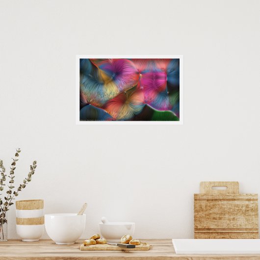 髪の色 ポスター (キッチン)