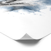 髪の触手を持つファンタジー超現実的な芸術 ポスター (角)