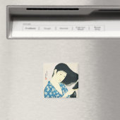 髪をとかす女 橋口五葉 マグネット (インサイチュ (食洗機))