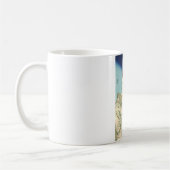 髪をコンビング（美しいアジアの女性） （琴洞） コーヒーマグカップ (左)