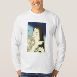 髪をコンビング（美しいアジアの女性） （琴洞） Tシャツ