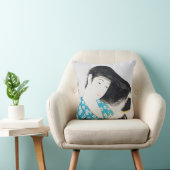 髪をコンブする女性、橋口五葉 クッション (椅子)