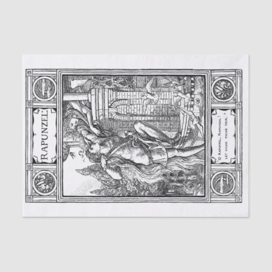 髪を下ろせ！ 薄葉紙 (正面)