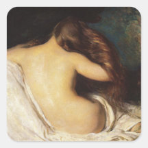 髪を乾かす女性(Joseph DeCamp)