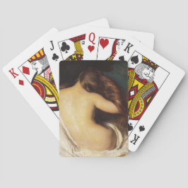 髪を乾かす女性(Joseph DeCamp) トランプ