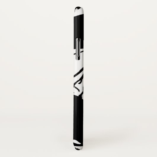 髪を後ろに持つ Case-Mate iPhoneケース (裏面/右)