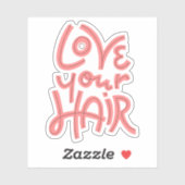 髪を愛しなさい シール (シート)