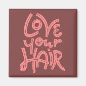 髪を愛しなさい マグネット (正面)