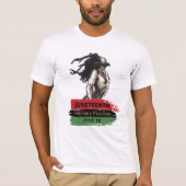 髪を結う Tシャツ (正面)