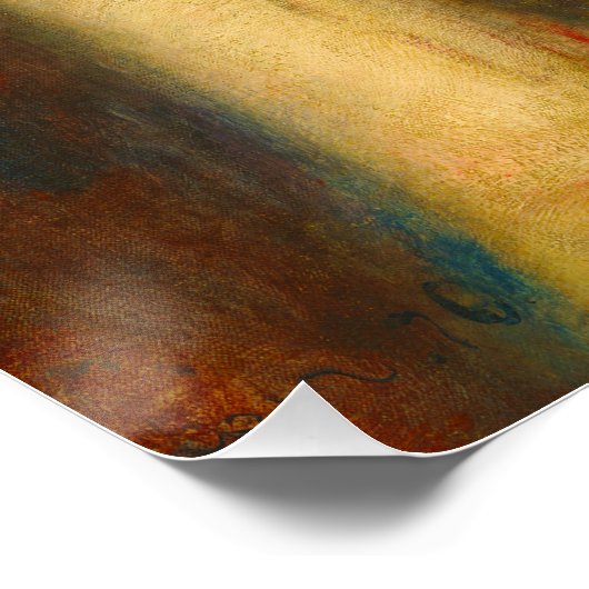 髪を編む若い女性をルノアール ポスター (コーナー)