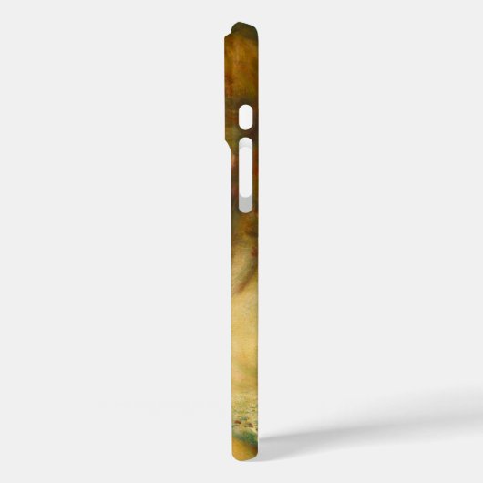 髪を編む若い女性をルノアール Case-Mate iPhoneケース (裏面 / 左)