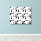 髪を行く キャンバスプリント (インサイチュ (ウッドフロア))