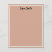 髪ビクトリアンにピンクの花を付けた女性 (裏面)