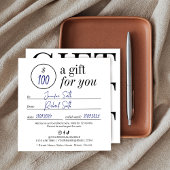 髪ミニマルモダン美しいサロンギフト券 スクエア名刺