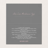 髪モダン/かつら/バンドル折り畳みメンテナンスカード 名刺 (内部フラット)