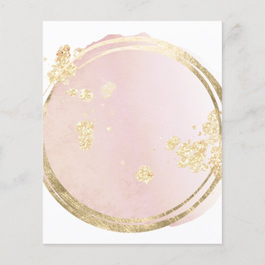 髪型の チラシ (裏面)