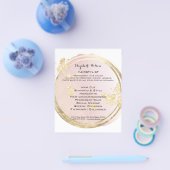 髪型の チラシ (シングル)