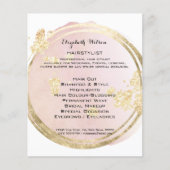 髪型の チラシ (正面)