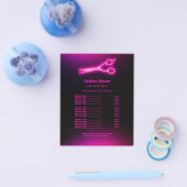 髪型の チラシ (シングル)