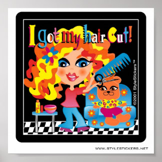 髪得を切った！ポスターサロン ポスター