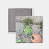 髪熱狂するの日 マグネット (正面/裏面)