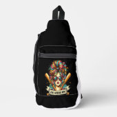 髪鮮やかは、激しいスタンス野球マクールマ スリングバッグ (正面)